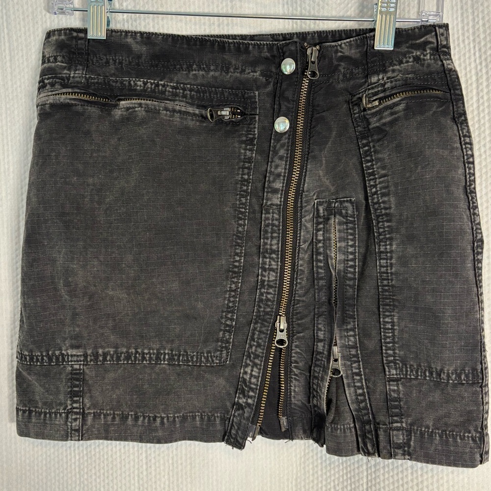 FP Movement by Free People Charcoal Mini Skirt
